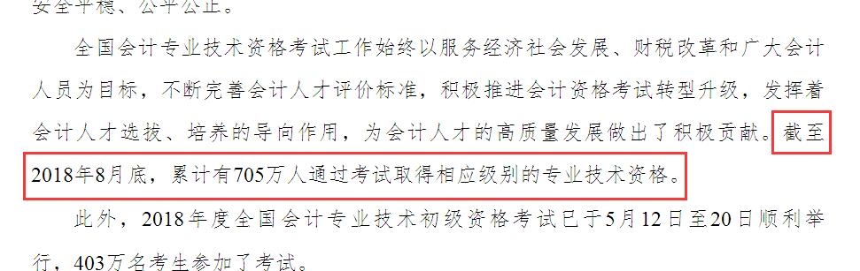 初級會計職稱考試