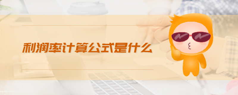 利潤率計(jì)算公式是什么