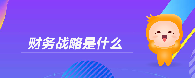 財(cái)務(wù)戰(zhàn)略是什么