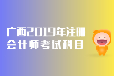 廣西2019年注冊會計(jì)師考試科目有哪些，特點(diǎn)都是什么
