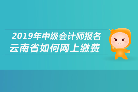 2019年云南省中級會計(jì)師報(bào)名網(wǎng)上繳費(fèi)相關(guān)內(nèi)容