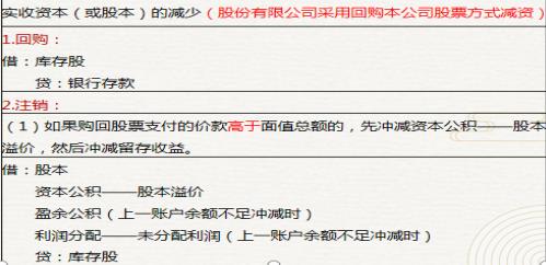 初級(jí)會(huì)計(jì)考點(diǎn)
