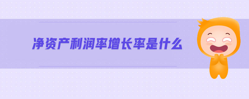 凈資產(chǎn)利潤率增長率是什么 凈資產(chǎn)利潤率增長率是什么