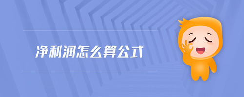 凈利潤怎么算公式 凈利潤怎么算公式