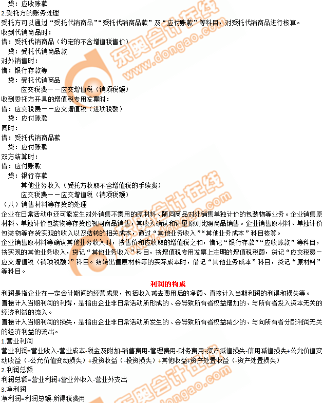 2019年《初級(jí)會(huì)計(jì)實(shí)務(wù)》沖刺備考指導(dǎo)：第五章 收入、費(fèi)用和利潤(rùn)