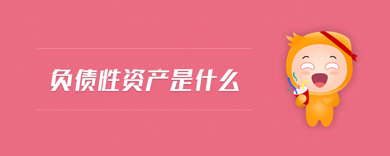 負債性資產(chǎn)是什么