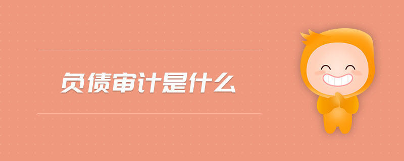 負(fù)債審計(jì)是什么 負(fù)債審計(jì)是什么