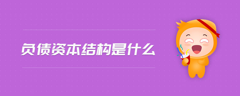 負(fù)債資本結(jié)構(gòu)是什么 負(fù)債資本結(jié)構(gòu)是什么