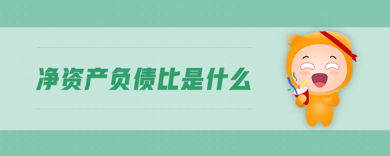 凈資產(chǎn)負(fù)債比是什么