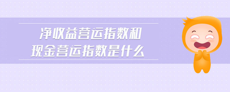 凈收益營運指數(shù)和現(xiàn)金營運指數(shù)是什么 凈收益營運指數(shù)和現(xiàn)金營運指數(shù)是什么
