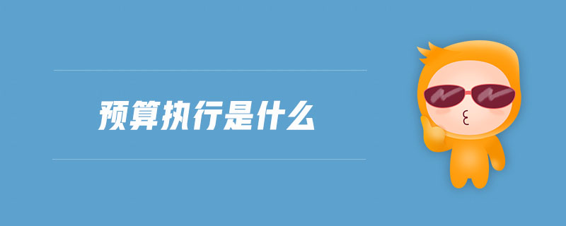 預算執(zhí)行是什么 預算執(zhí)行是什么