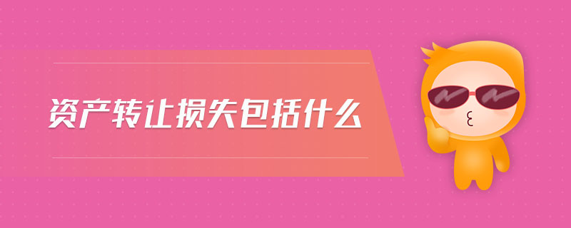 資產(chǎn)轉讓損失包括什么