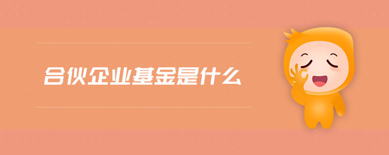 合伙企業(yè)基金是什么 合伙企業(yè)基金是什么