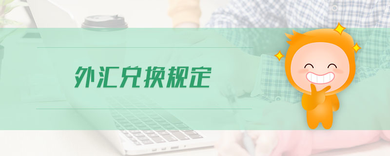 外匯兌換規(guī)定