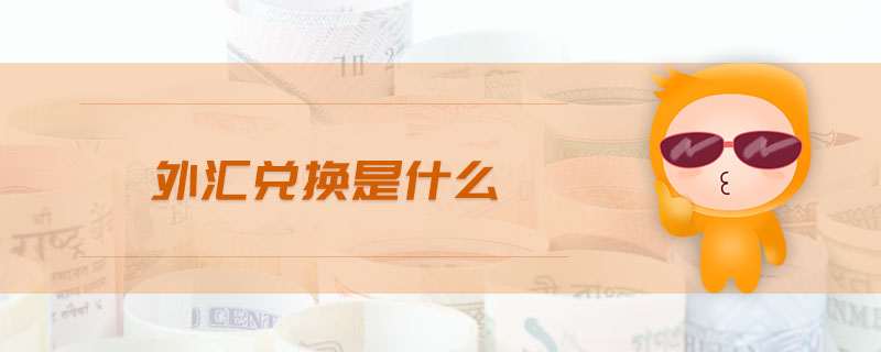 外匯兌換是什么 外匯兌換是什么