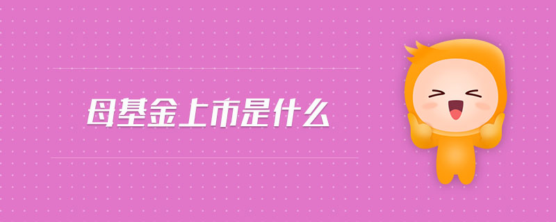 母基金上市是什么