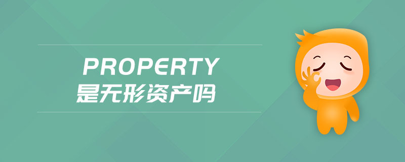 property是無形資產嗎 property是無形資產嗎