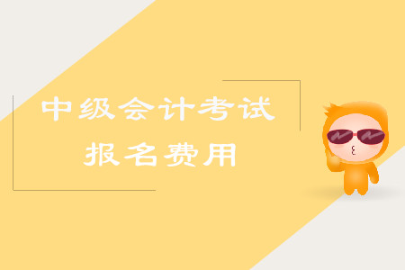 青海西寧2020年中級會計報名費多少錢一科？