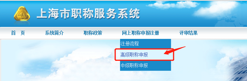 上海市2019年高級會計(jì)師職稱申報(bào)服務(wù)系統(tǒng)