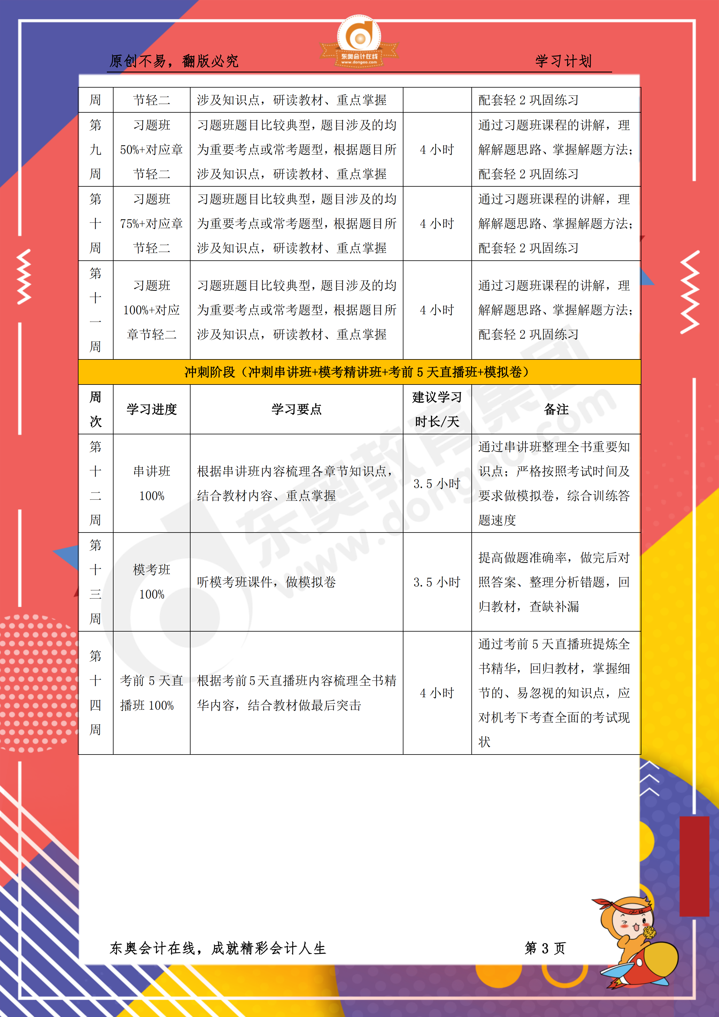 2019年稅務(wù)師《稅法二》百天通關(guān)計(jì)劃3