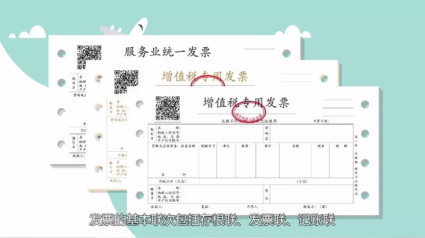 發(fā)票的聯(lián)次