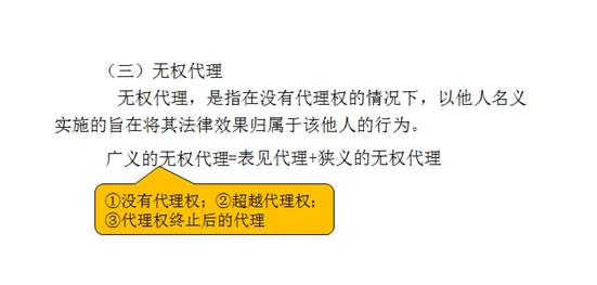 無(wú)權(quán)代理