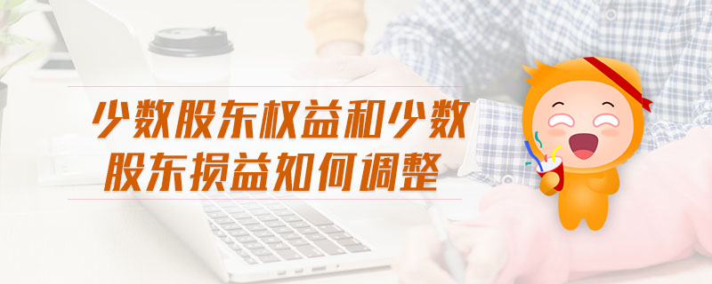 少數(shù)股東權益和少數(shù)股東損益如何調(diào)整