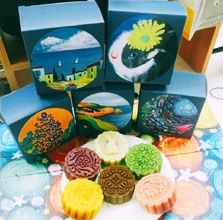 月餅包裝童真設計