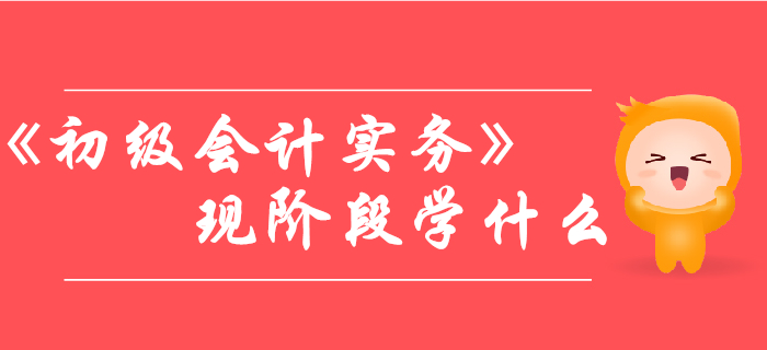 現(xiàn)階段備考《初級(jí)會(huì)計(jì)實(shí)務(wù)》，需要學(xué)習(xí)哪些內(nèi)容？