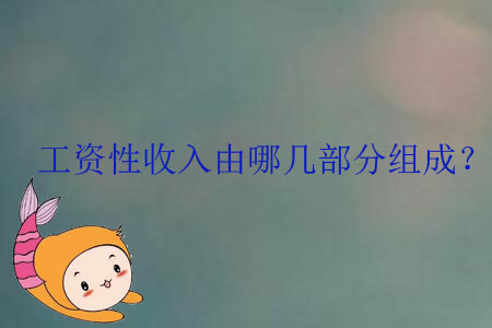 工資性收入由哪幾部分組成？