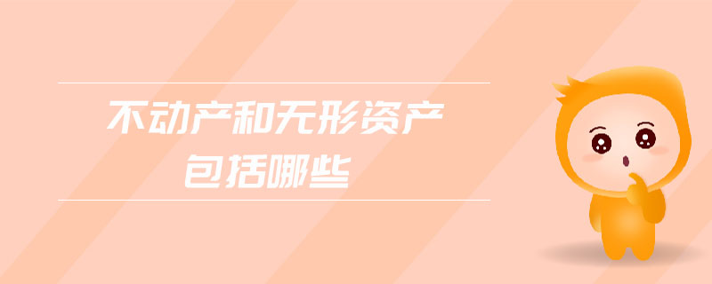 不動產(chǎn)和無形資產(chǎn)包括哪些 不動產(chǎn)和無形資產(chǎn)包括哪些