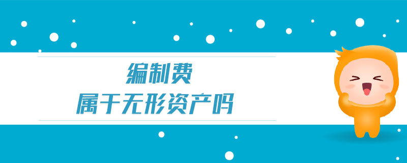 編制費(fèi)屬于無形資產(chǎn)嗎 編制費(fèi)屬于無形資產(chǎn)嗎