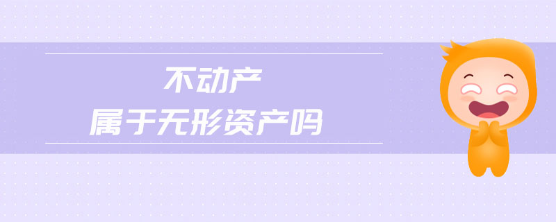 不動(dòng)產(chǎn)屬于無(wú)形資產(chǎn)嗎