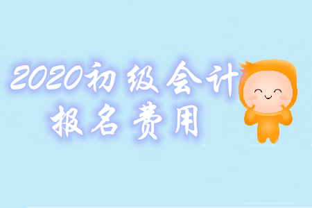 2020年初級(jí)會(huì)計(jì)考試報(bào)名費(fèi)是多少錢？怎么交費(fèi)？