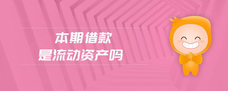本期借款是流動資產(chǎn)嗎 本期借款是流動資產(chǎn)嗎
