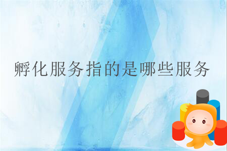 孵化服務(wù)指的是哪些服務(wù)？