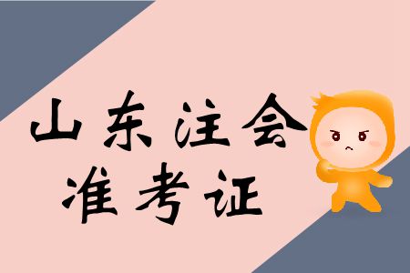 2019年山東cpa專業(yè)階段準(zhǔn)考證打印入口及常見(jiàn)問(wèn)題