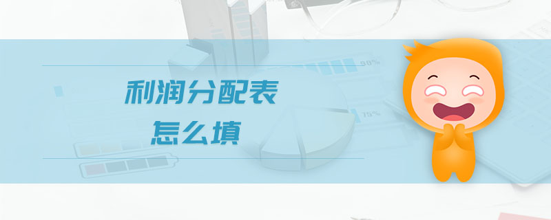 利潤(rùn)分配表怎么填