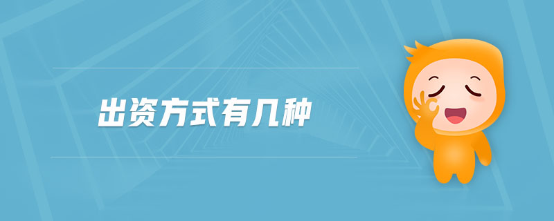 出資方式有幾種 出資方式有幾種