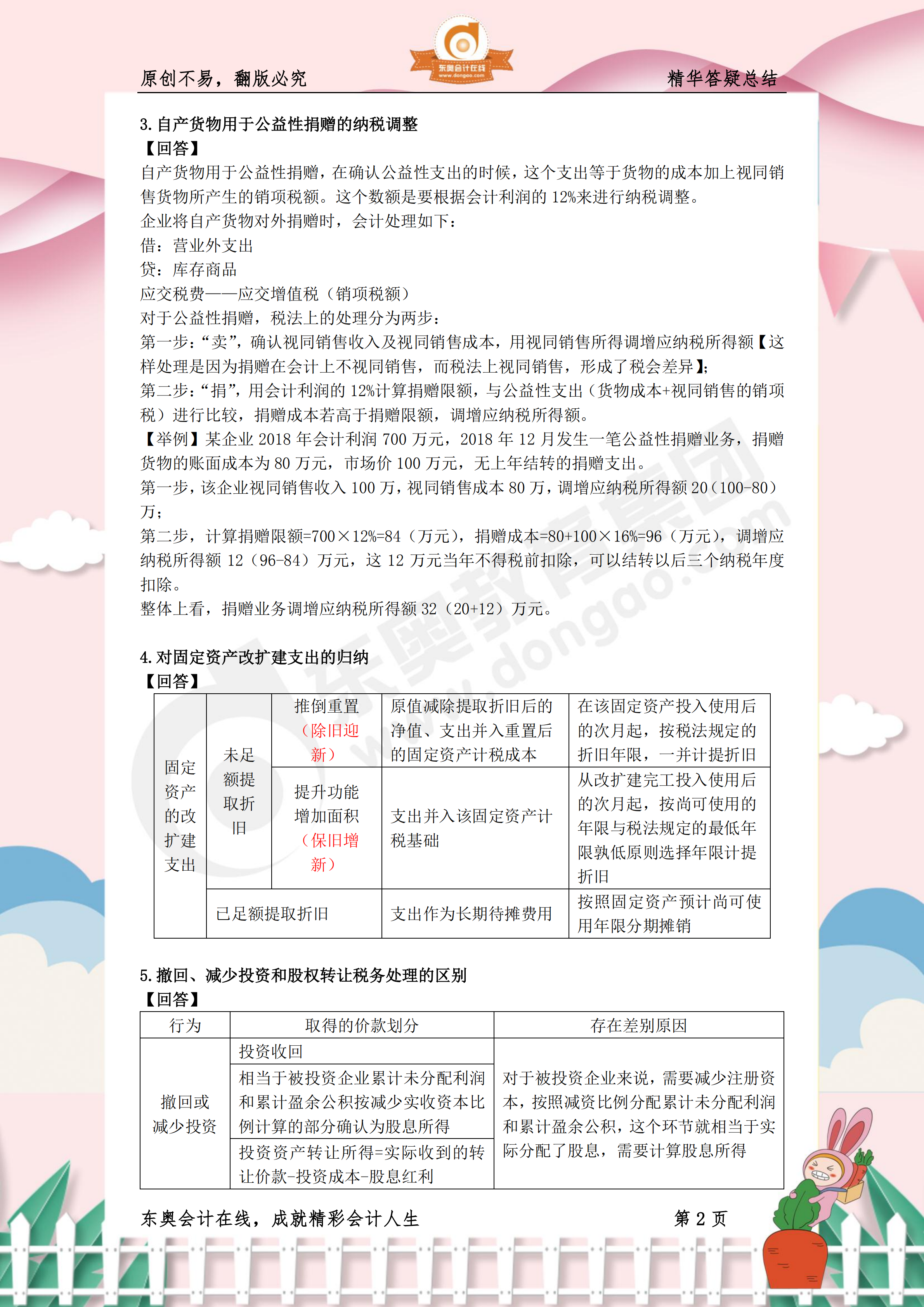 2019年《稅法二》熱門答疑精華2 2019年《稅法二》熱門答疑精華2