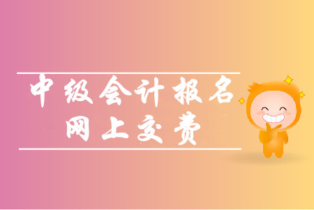 中級(jí)會(huì)計(jì)職稱考試報(bào)名成功后在哪里交費(fèi)？