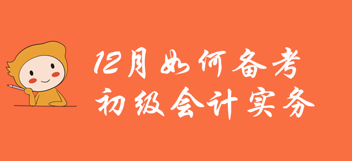 12月如何備考初級(jí)會(huì)計(jì)實(shí)務(wù)？看完本文你就懂了！