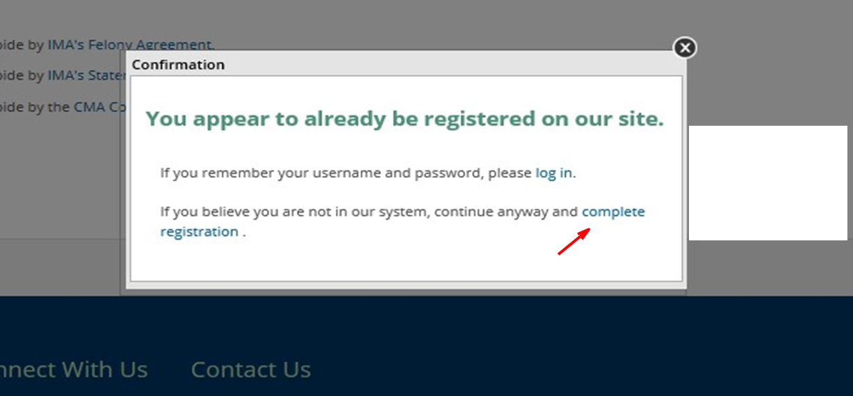 IMA英文官網(wǎng)注冊(cè)交費(fèi)步驟