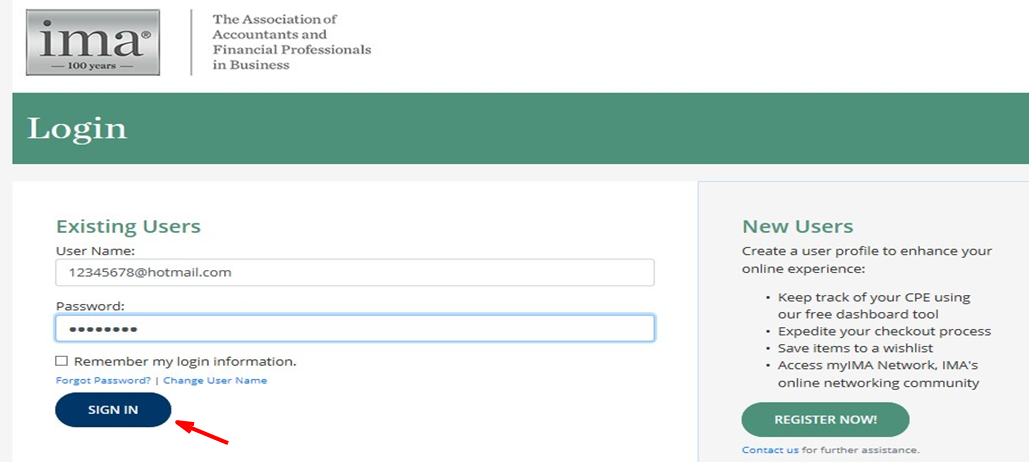  IMA英文官網(wǎng)注冊(cè)交費(fèi)步驟