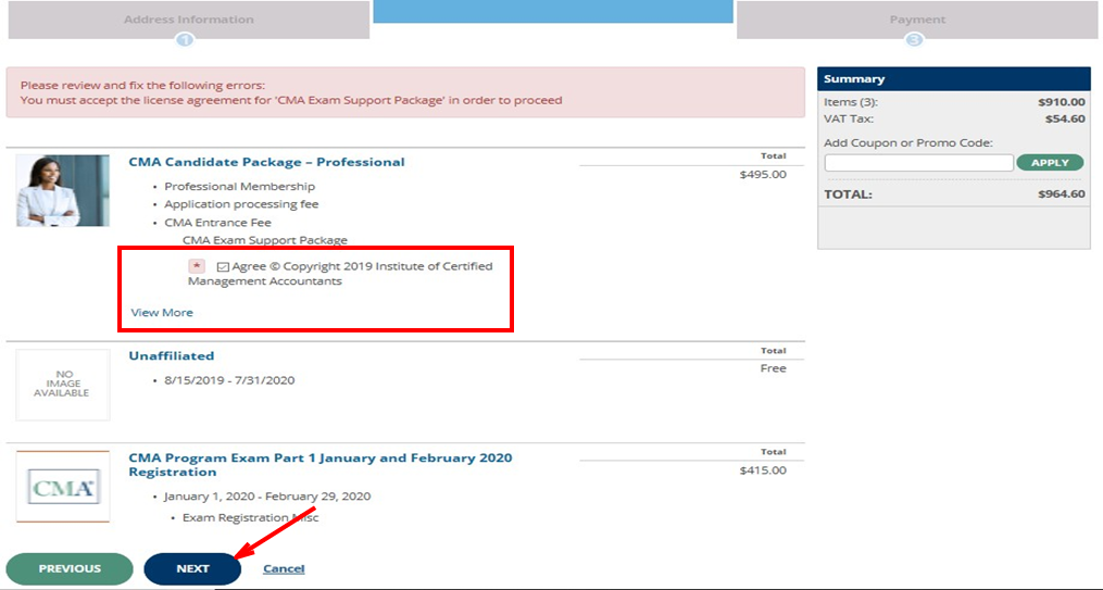  IMA英文官網(wǎng)注冊(cè)交費(fèi)步驟