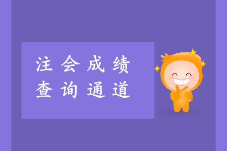 2019年cpa成績查詢通道開通了嗎？