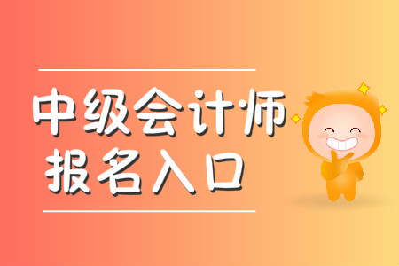中級(jí)會(huì)計(jì)師報(bào)名入口什么時(shí)候開(kāi)通？