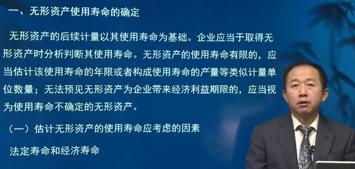 一、無形資產(chǎn)使用壽命的確定