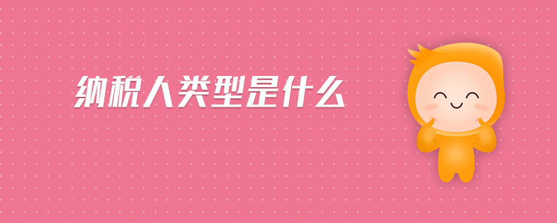 納稅人類型是什么