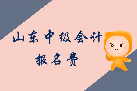 山東中級會計報名費2020年是多少錢？
